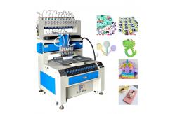 China PVC SILICONE 3D key chain soft rubber dripping machine production line supplier