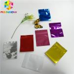Colorful Plastic Pouches Packaging Heat Seal Aluminum Foil Bags Smell Proof for sale