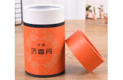 China Handcrafted Biodegradable Paper Canister Packaging For Tea supplier