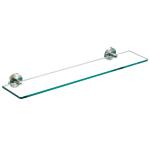 Hotel Bathroom Accessories Shelves 304 Stainless Steel Glass Shelves for sale