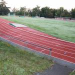 SBR Particle Mixture Sandwich System Running Track UV-Resistance