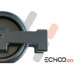 Abrasion Resistance PC20 Mini Excavator Front Idler With Single Flanges for sale
