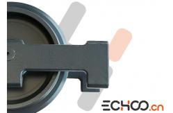 China Abrasion Resistance PC20 Mini Excavator Front Idler With Single Flanges supplier