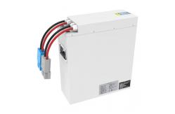 China 24V 50AH Lithium Ion LiFePO4 AGV Batteries For Utility EV Vehicles Robots supplier