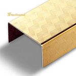 Manufacture U Shape 304 Stainless Steel Tile Trim for sale