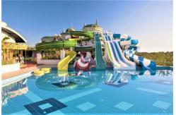 China Height 5-12 Meters Water Park Slide Swimming Pool Set Customized supplier