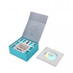 Customizable Flip Lid Gold Foil Logo Packaging Rigid Cardboard Box for Skincare Essential Oils Cosmetics Beauty for sale