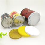 Matt Lamination Easy Open Paper Composite Cans For Dried Fruit / Food Powder