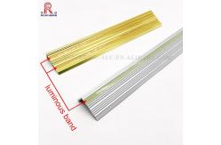 China Photoluminescent Aluminum Step Edge Trim 3mm Thickness Anti Slip supplier