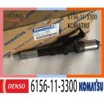 6156-11-3300 KOMATSU Diesel Engine Fuel Injector 6156-11-3300 095000-1211 SAA6D125 PC400-7 PC450-7 Engine D85EX-15 for sale