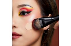 China Jessup 1pc Black Smoothie Angled Foundation Brush MUL02 supplier