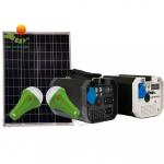99.9% MPPT 500W Small Portable Solar Power Generator With Solar Panel for sale