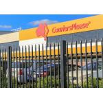 Powder Coating Steel Tubular Security Fencing for sale