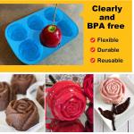 Practical Chocolate Silicone Cake Mould Multifunctional Nontoxic