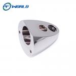 Titanium Turning CNC Stainless Steel Parts Brush Electrophoresis Surface for sale