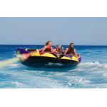 Commercial Grade Inflatable Crazy UFO , Towable Inflatables Water Ski Tubes