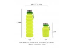 China FDA Standard 550ML Silicone Expandable Water Bottle supplier
