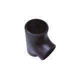 Machining 48inches Seamless Pipe Fittings Reducing Equal Tee for sale