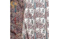 China Free Sample Glitter Lace Fabric / Embroidered Net Lace Fabric 20% Polyester supplier