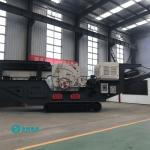 China Mobile Stone Crushing Machine 30TPH-200TPH Mobile Crushing Plant for sale