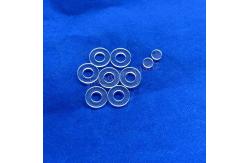 China Professional Custom Transparent Quartz Punching Sheet High Temperature Resistant supplier