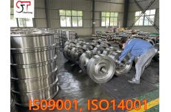 China Customized Free Forged Crane Wheel Hub For Heavy Duty Port supplier