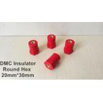 JYZ-12 electrical insulator 20mmx30mm DMC round hex insulator support for sale