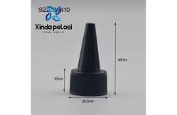 China Twist Long Nozzle Screw Plastic Spout Caps Squeeze Bottle Cap Tips supplier