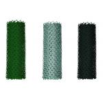 2m height PVC Coated Diamond Chain Link Fence Farm use for sale