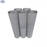 Customize cylindrical wedge wire screen SS304 wedge screen paper mill pressure screen basket for sale