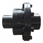 LMD / MLZ Spider Rubber Flexible Jaw Coupling Single Flange Plum Blossom Coupling for sale