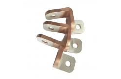 China Rectangular Tin Plated Conductors Flexible Copper Busbar For Electrical Applications supplier