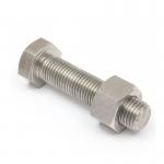 316 Stainless Steel Hex Bolts And Nuts DIN933 DIN931 High Tension A4 80 for sale