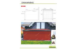 China Windows Patio Zip Track Blinds Clear PVC Cafe Blinds supplier