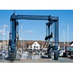 Marine Boat Hoist Crane 5 - 1000 Ton Customized Capacity for sale