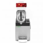 ABS SS Slush Puppie Milkshake Machine Magnetic Transmission 15L 500W R404a for sale