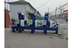 China Multiple Heads Horizontal Band Resaw Machine/6 heads Timber cutting bandsaw Mill supplier