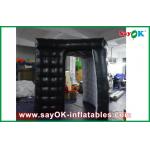 Black Portable Digital Inflatable Photo Booth Kiosk Tent Waterproof for sale