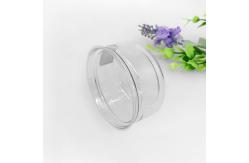 China Empty 211 100ML Plastic Transparent Can With Pull Ring Easy Open Lid supplier
