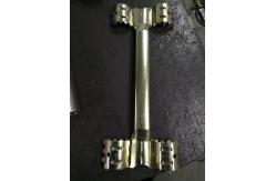 China Oilfield Downhole Equipment Esp Stamping Cable Protector Cross Coupling with strings supplier