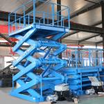 Heavy Duty Electric Hydraulic Scissor Lift Table 5m Height 1000kg Capacity