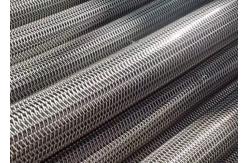 China Glass Cooling Oven Balanced Weave Conveyor Wire Mesh Belt supplier
