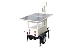 China High Strength Safety Mobile Solar Panel Trailer Energy Efficient supplier