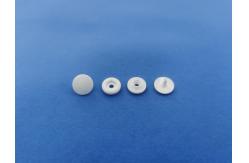 China Disposable Gown White Plastic Snap Button supplier