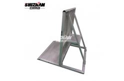China Concert Mojo Event Folding Aluminum Crowd Control Barrier 2mm Mesh supplier