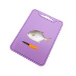 Food Grade Silicone Kitchen Utensils Durable Foldable Soft Cutting Board Hanging Hole Non Slip Mat for sale