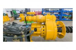 China APIE Small Pile Driver KR50 Piling Rig Attachment Machine For Building Construction supplier