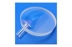China Polished JGS1 Fused Silica / Quartz Glass Circular Optical Windows supplier