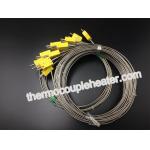 12-480V Electric RTD Thermocouple With Plugs , 3.0mm Mineral Insulated Cable for sale