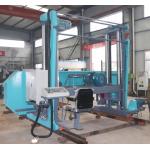 Large Wood Working Portable Horizontal Band Sawmill Log Cutting Machine